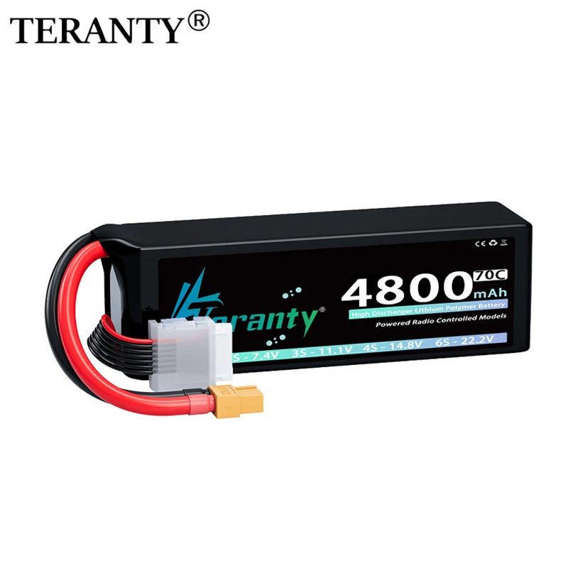 TERANTY batería LiPo RC alta descarga para dron FPV y avión