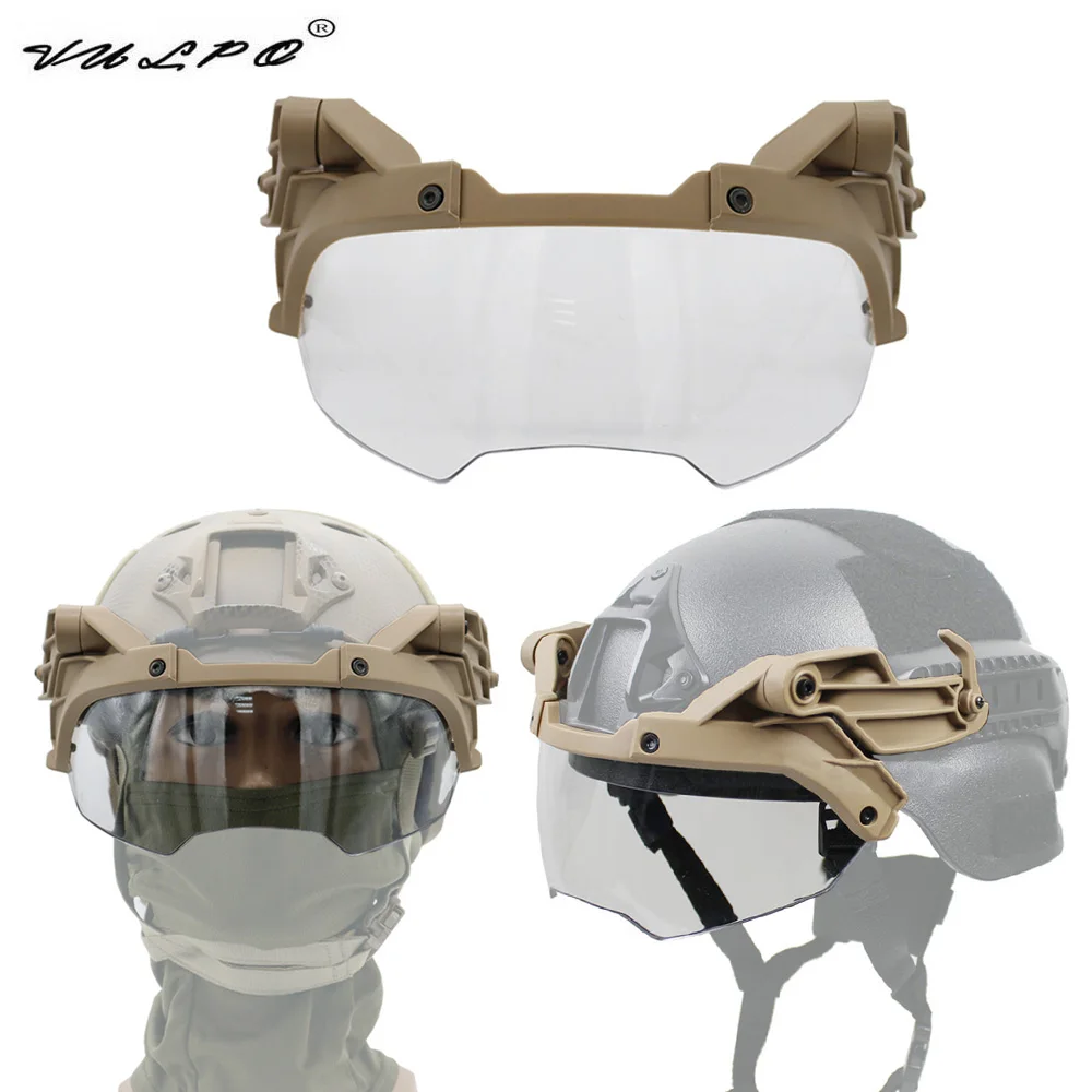 Casco táctico MICH VULPO airsoft visor abatible antiniebla - imagen 5