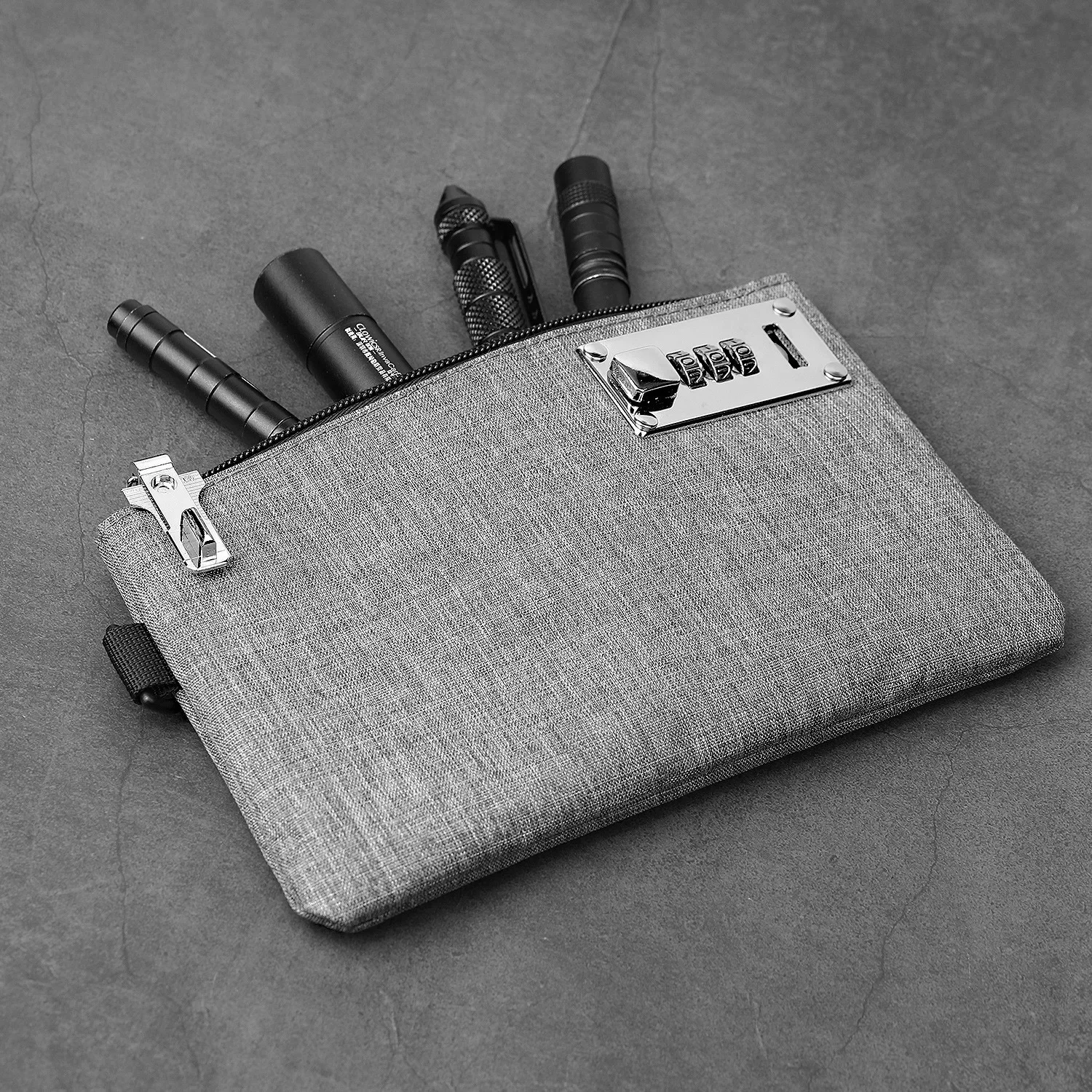 Cartera EDC con cerradura de combinación para dinero y pasaporte - imagen 4