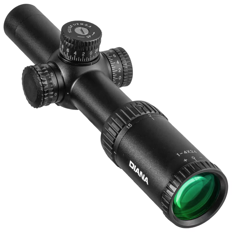 Diana HD 1-4x24 mira telescópica táctica torretas rifle francotirador - imagen 3