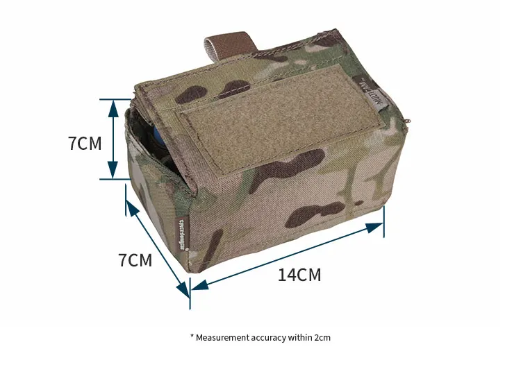 Bolsa en colores de camuflaje