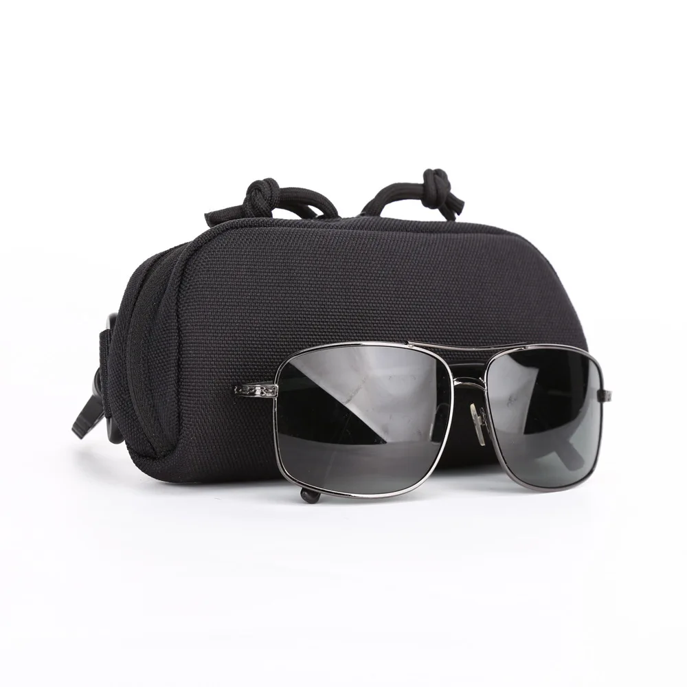 Estuche táctico para gafas MOLLE rígido, portátil y a prueba de golpes - imagen 2