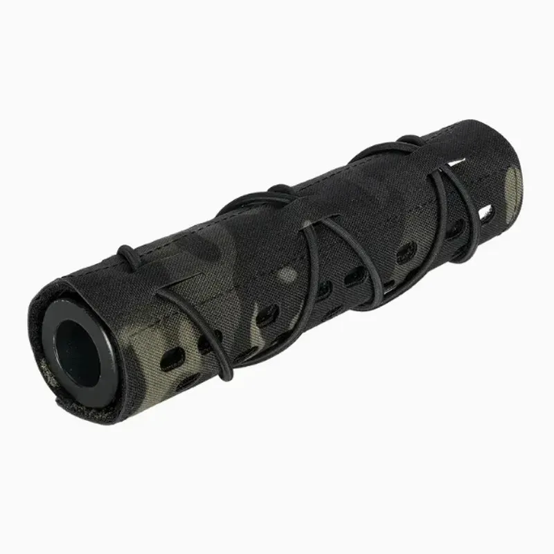 Funda ajustable para silenciador airsoft camuflaje protección cañón - imagen 4