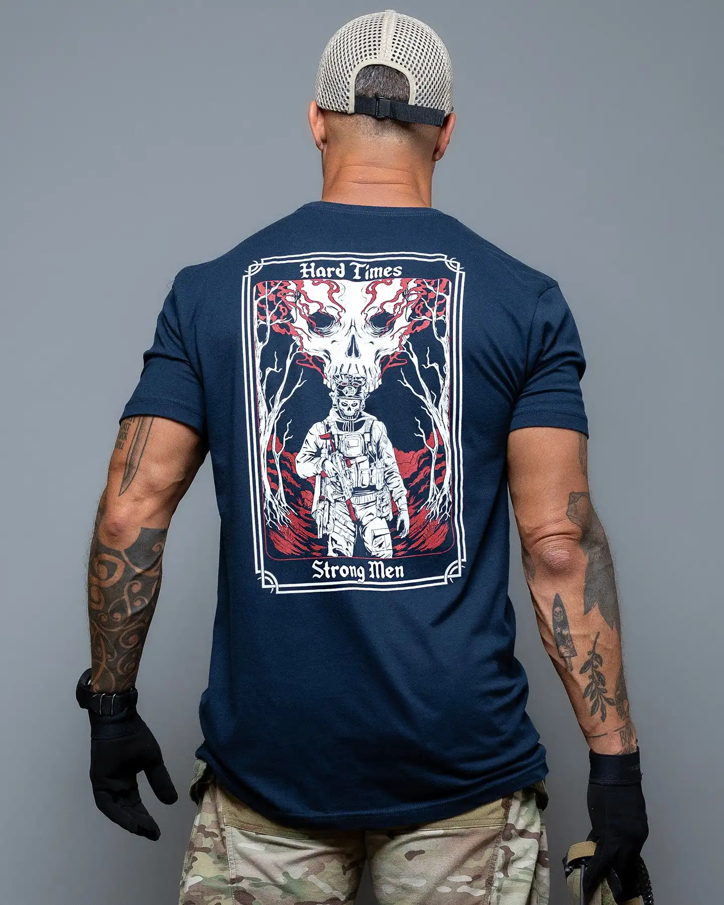 Hard Times Camiseta de algodón para uso táctico y deporte - imagen 5