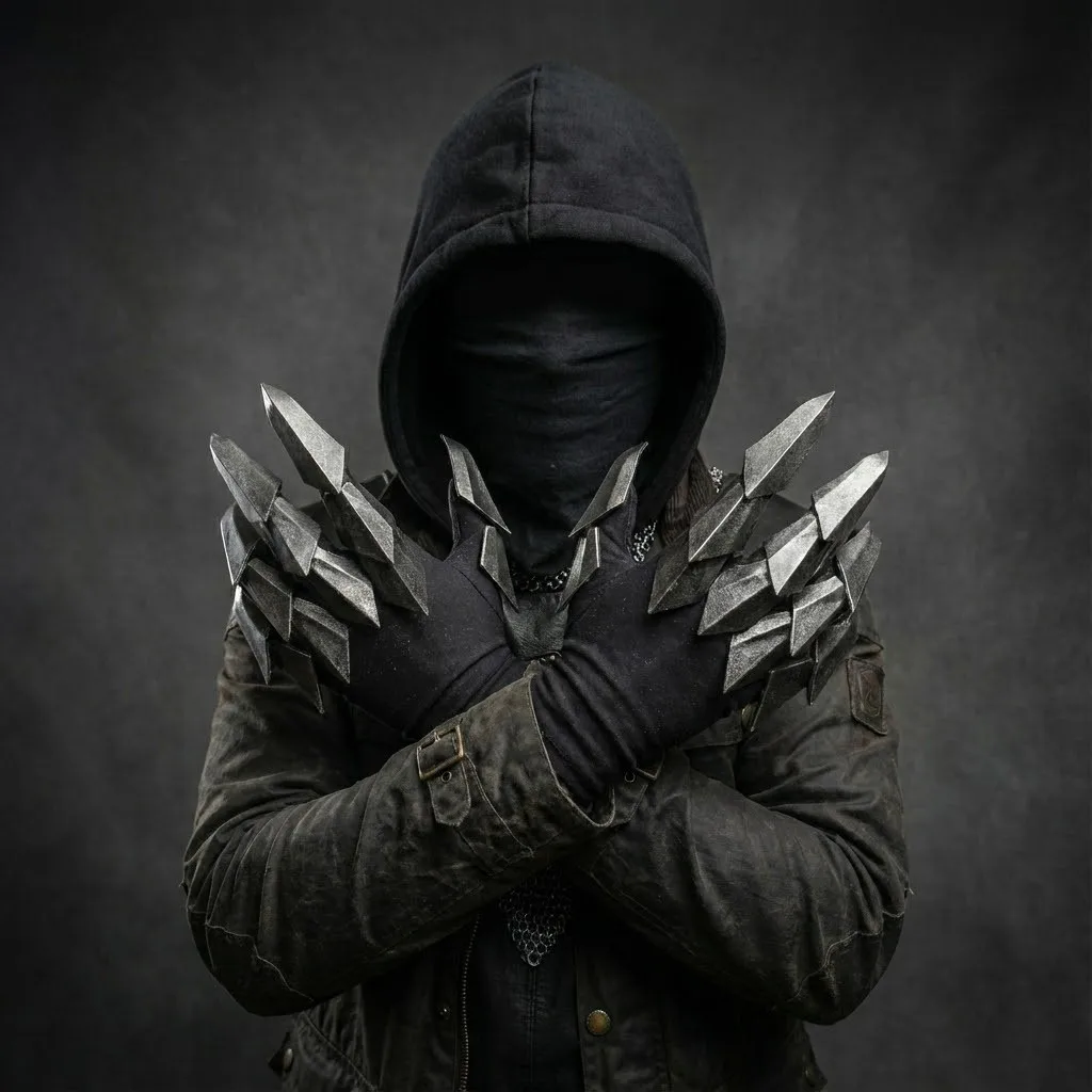 Guantes tácticos de armadura mecánica articulada para cosplay - imagen 5