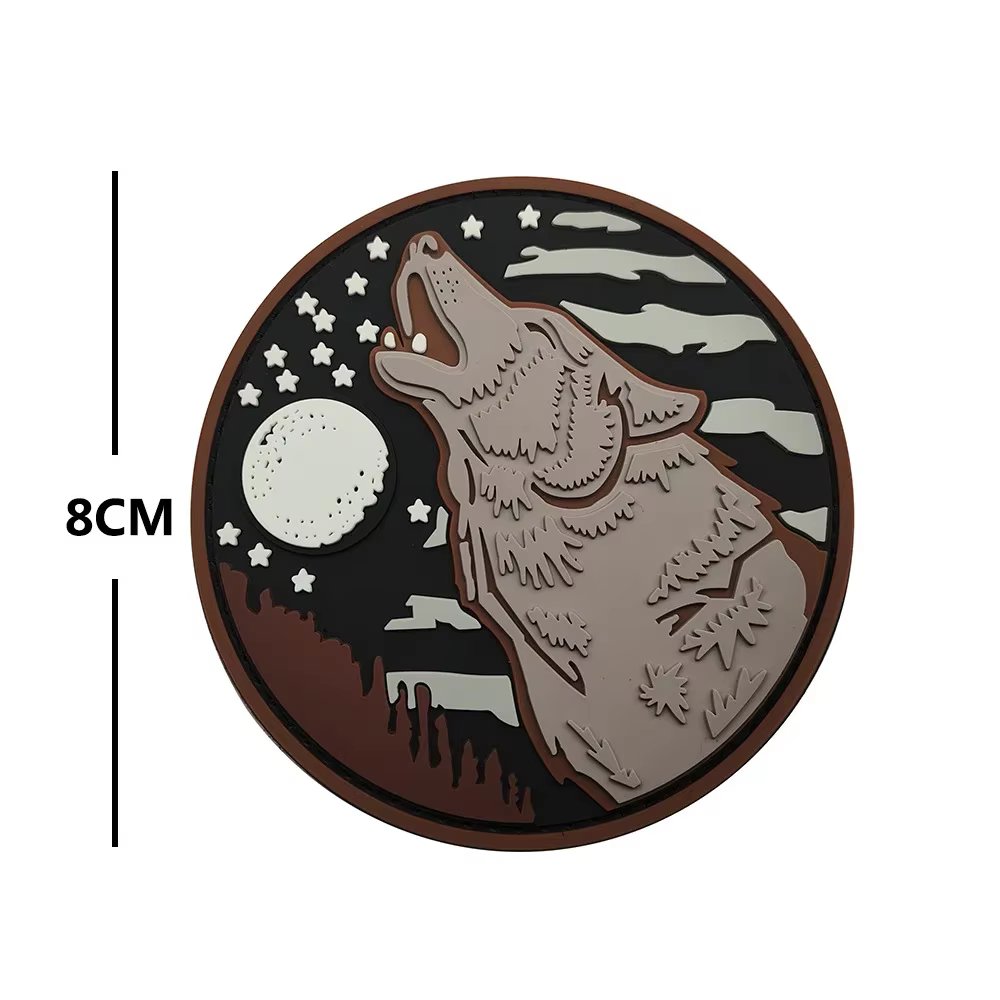 Parche táctico vikingo con doble hacha bordada, para coser - imagen 3