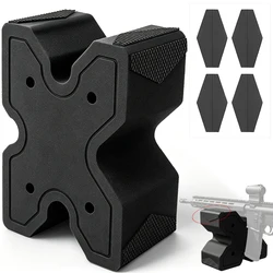 Soporte de tiro táctico para rifle con almohadillas antideslizantes