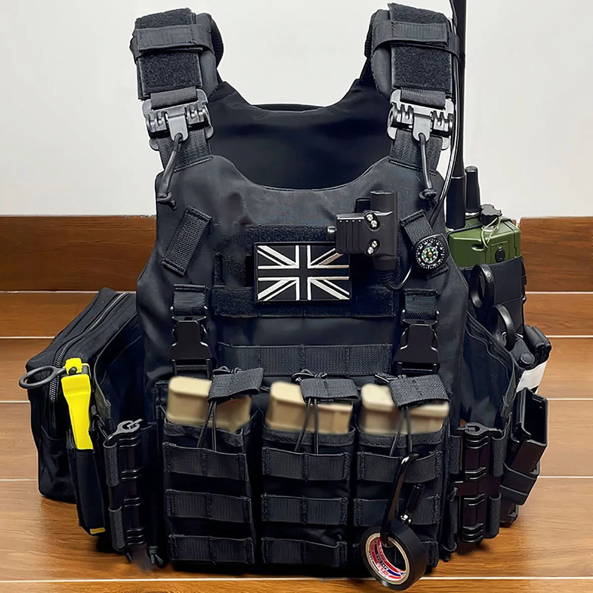 Chaleco táctico antibalas de liberación rápida multifunción exterior - imagen 3