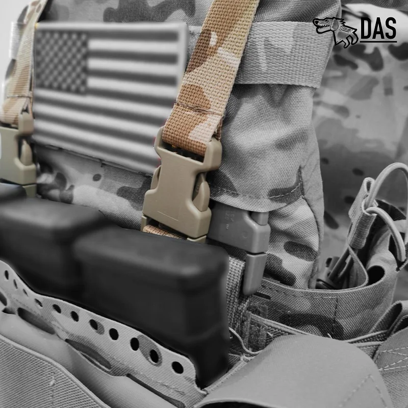Kit médico táctico de liberación rápida para adaptador de chaleco - imagen 3