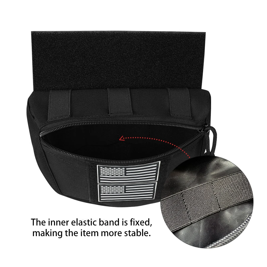Bolsa táctica MOLLE multiusos para accesorios pequeños exteriores