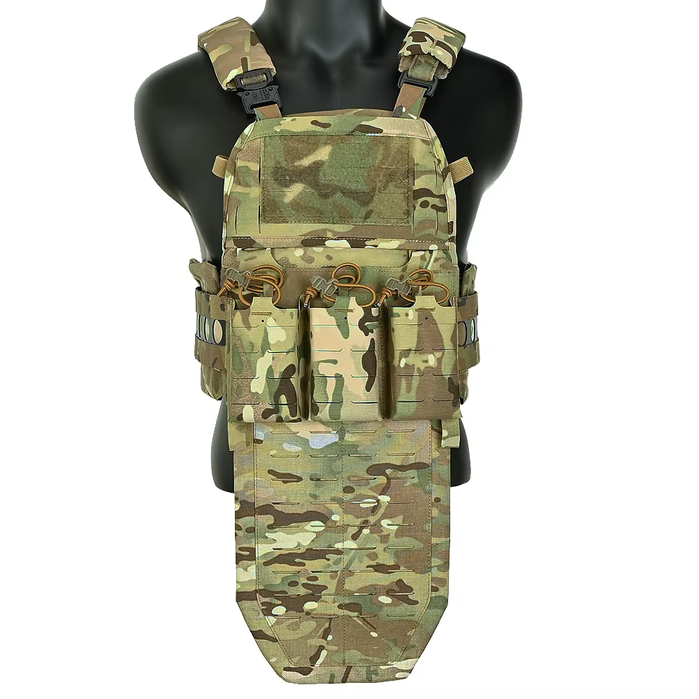 Protección de ingle MOLLE para chaleco táctico - Airsoft y caza - imagen 2