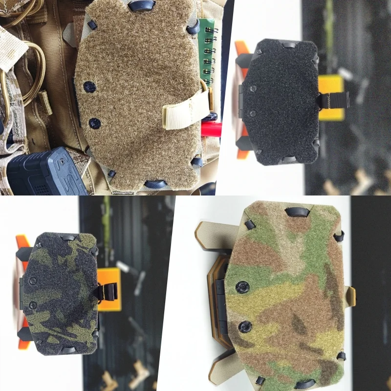 Chaleco táctico MOLLE plegable con placa Kydex y soporte móvil - imagen 5