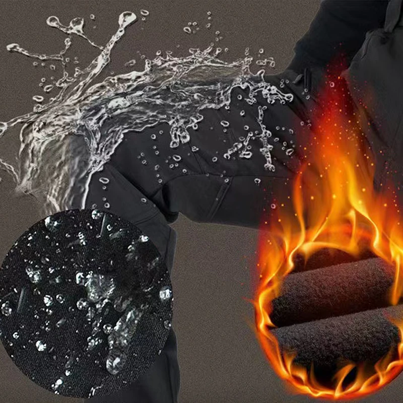 SharkSkin chaqueta impermeable táctica con capucha para invierno - imagen 4