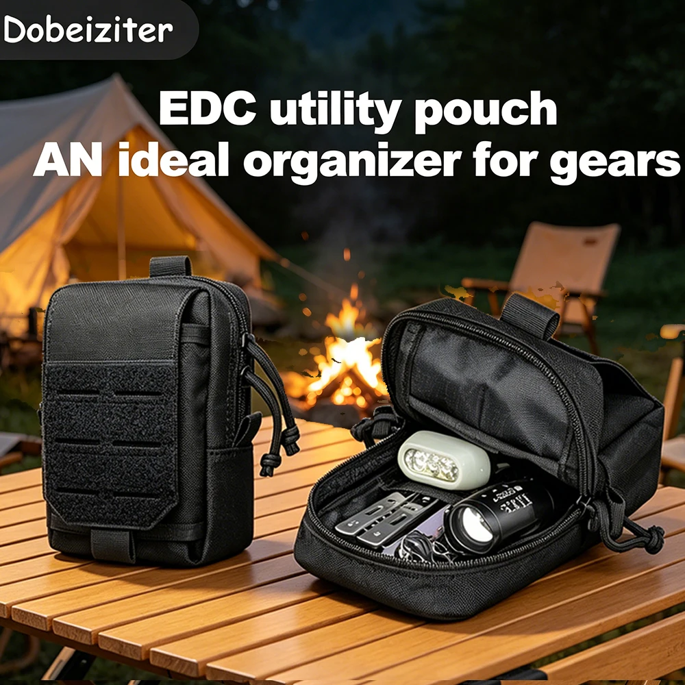 Bolsa MOLLE de cintura organizador para herramientas y móvil - imagen 5