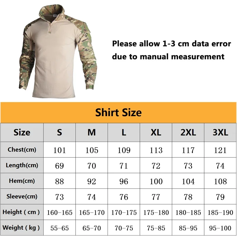 Camisa táctica de combate para hombre – Caza y outdoor - imagen 4