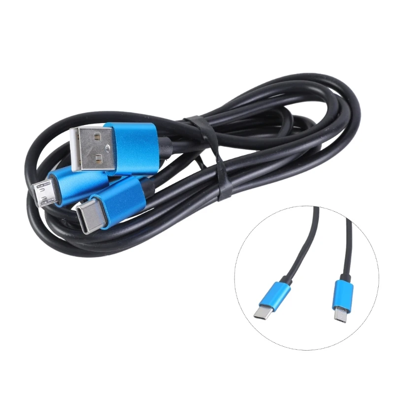 Conectores USB para carga y compatibilidad