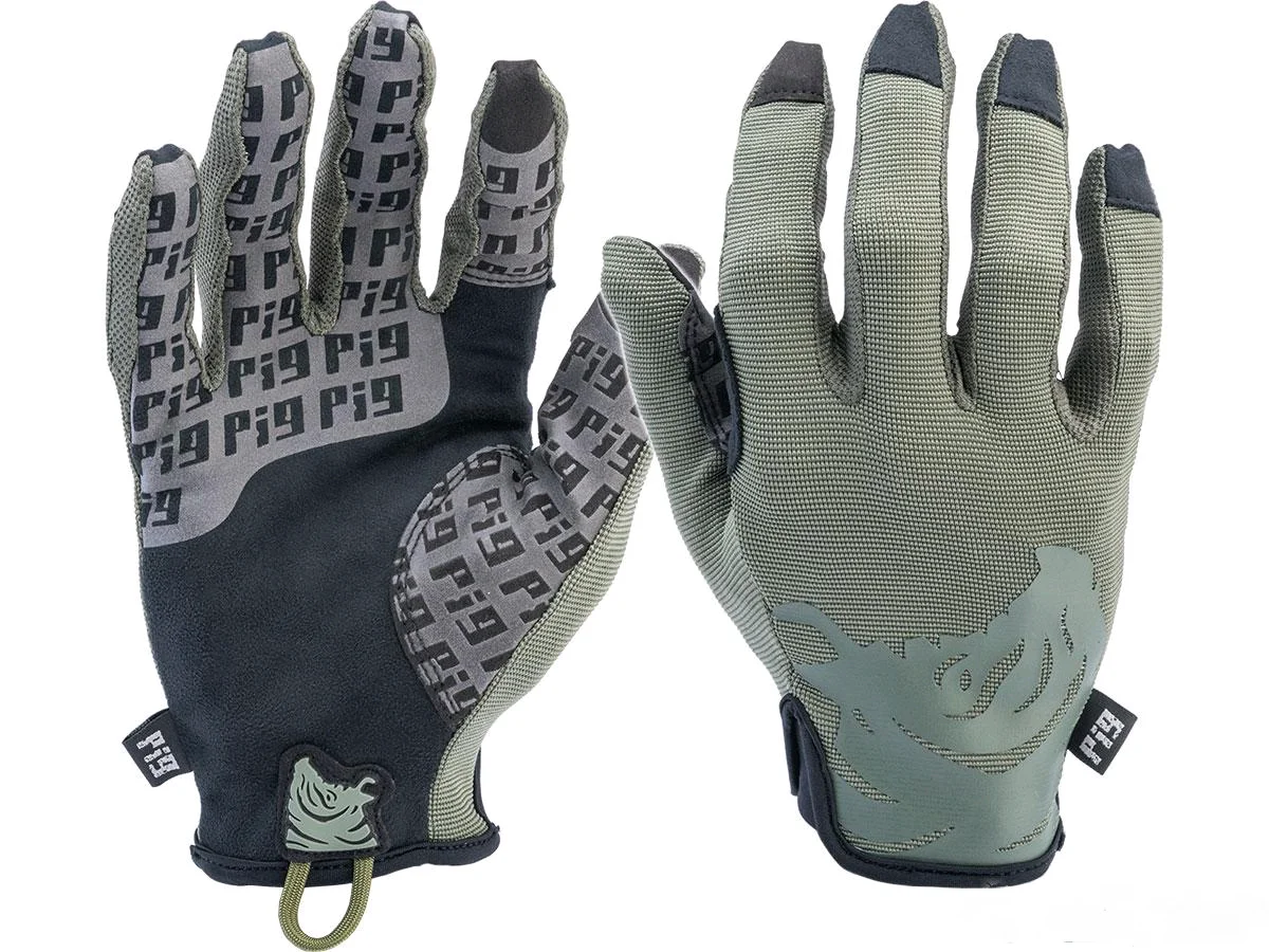 PIG Guantes tácticos pantalla táctil ligeros para tiro