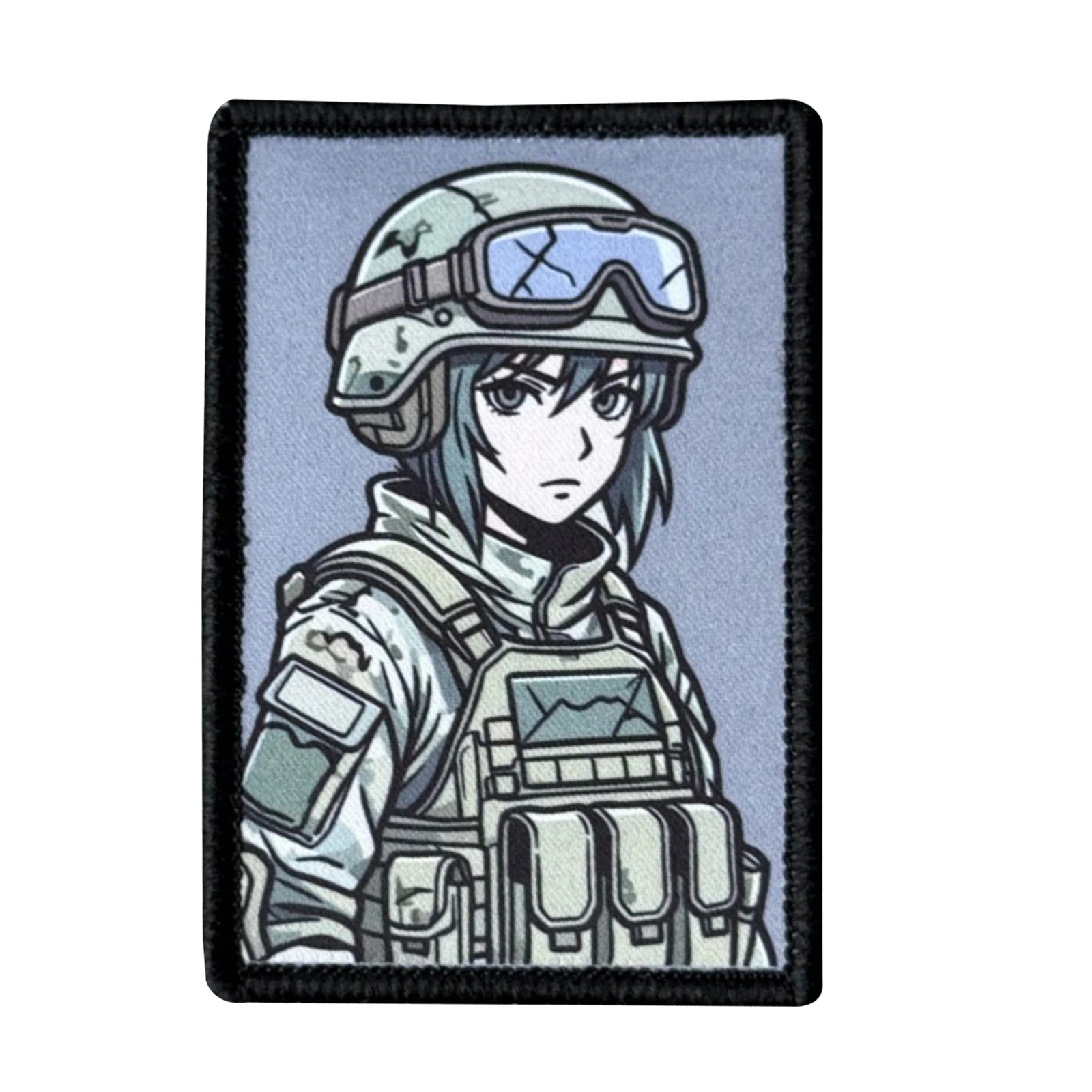Parche táctico anime con gancho y bucle para mochila, chaqueta - imagen 3