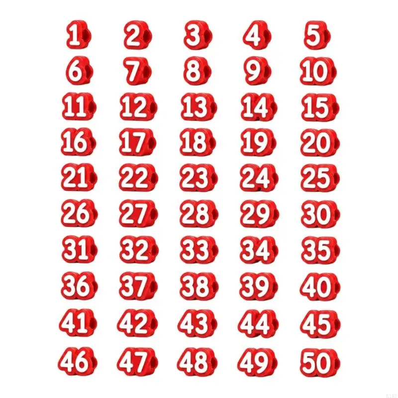Juego marcadores para lápiz numerados de funda cubierta escolar - imagen 4