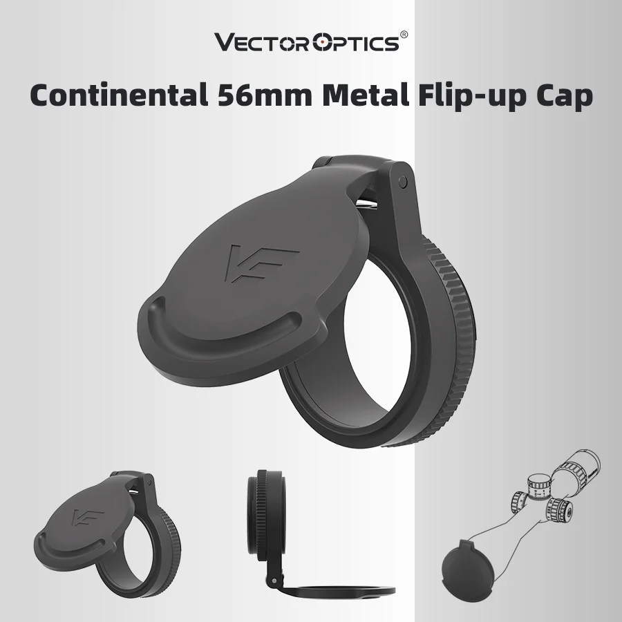 Vector Optics Continental tapa abatible para objetivo de rifle