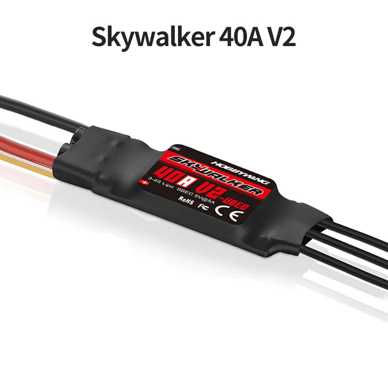 Conectores y cables del ESC