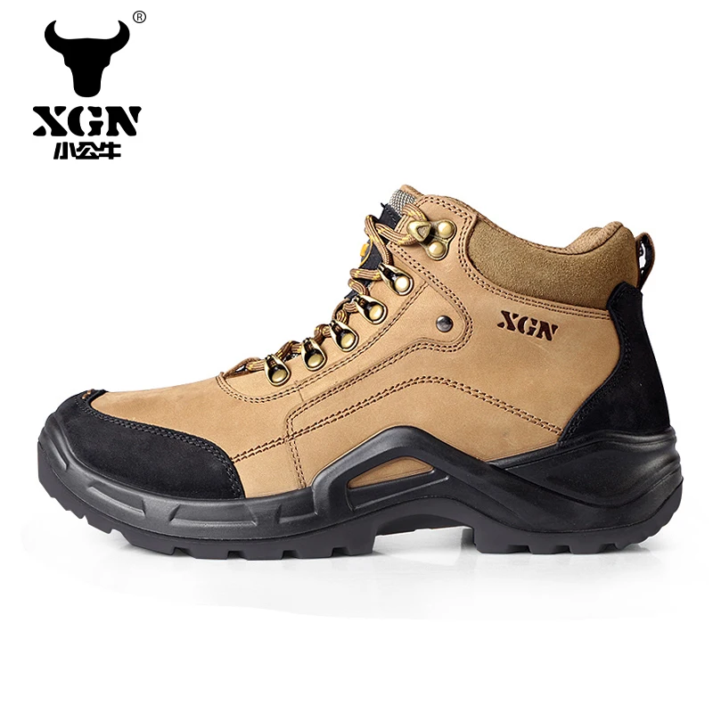 XGN Botas Tácticas Impermeables – Piel de Vaca Desert Trekking Hombre - imagen 5