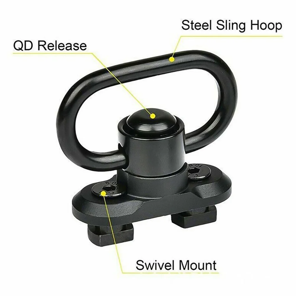 Soporte QD Picatinny 360° para eslinga táctica - imagen 3