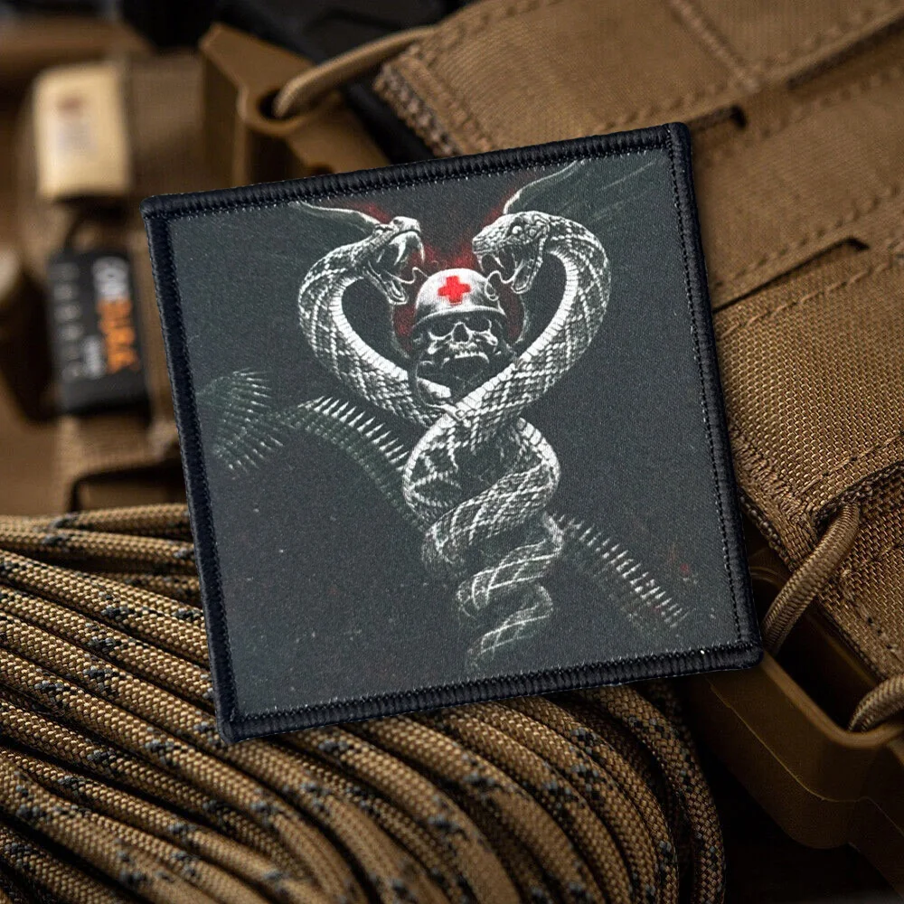 Parche táctico Medusa Triage – Estrella de la Vida velcro médico - imagen 2