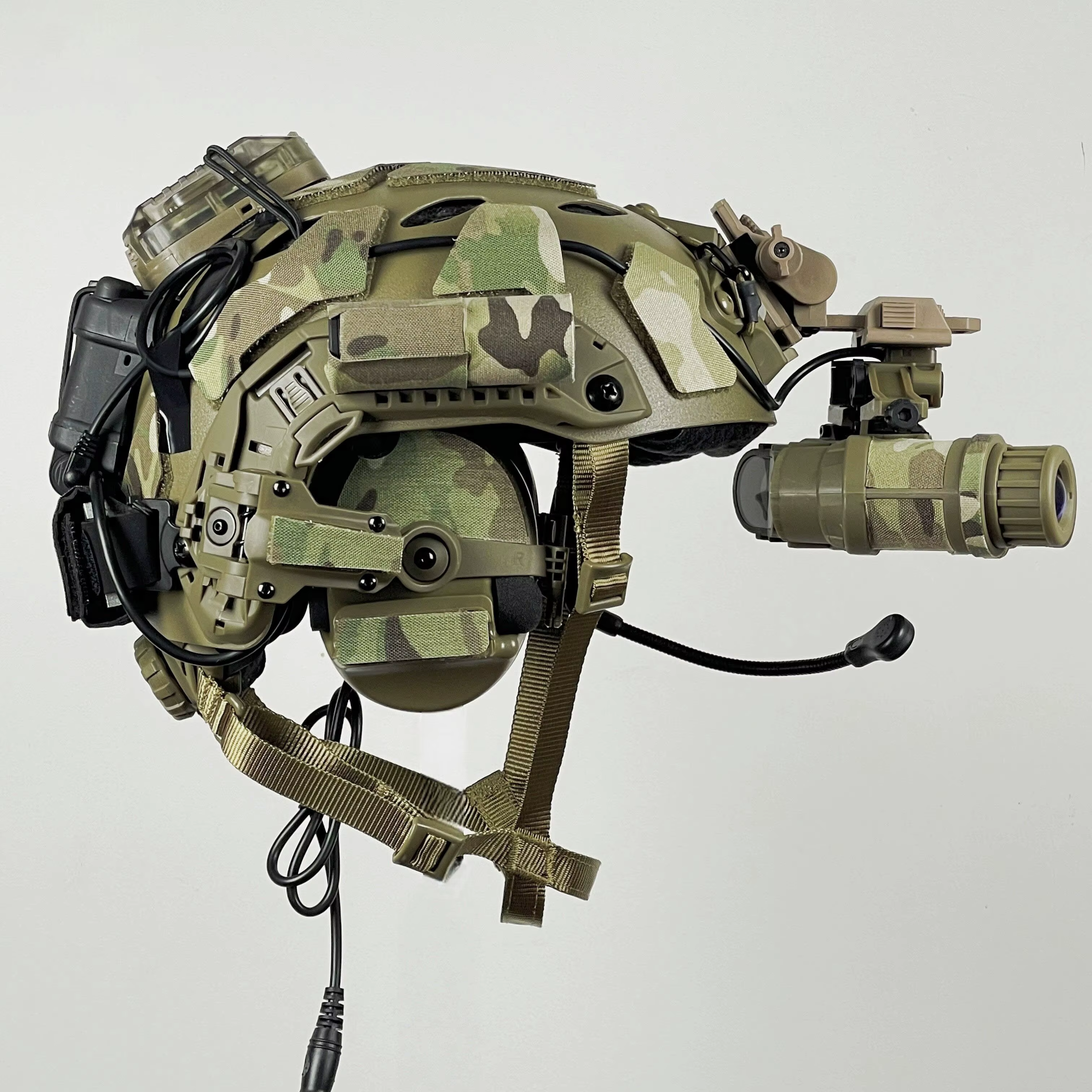Accesorios para casco táctico SF corte alto camuflaje visión nocturna - imagen 2