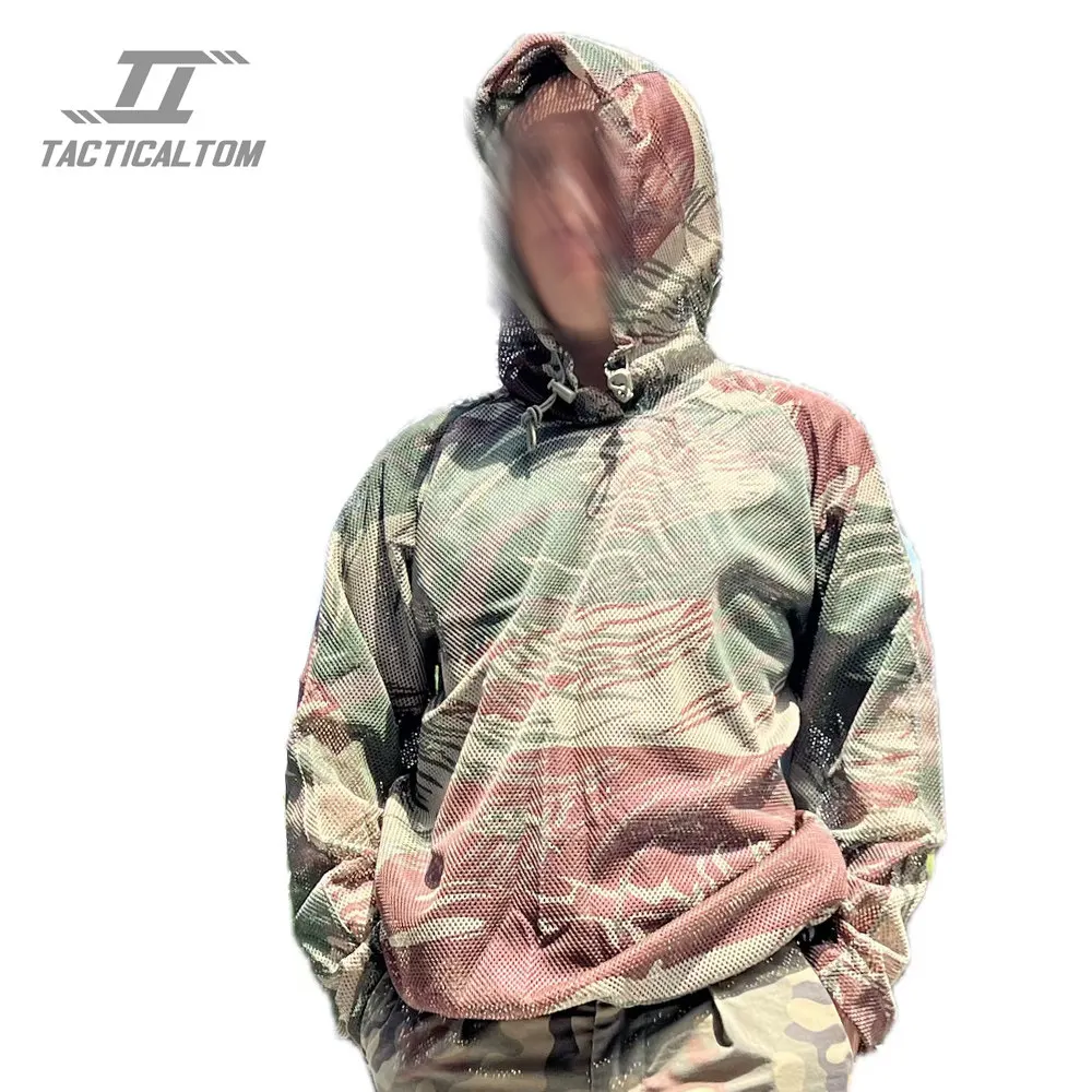 Chaqueta de malla transpirable en exterior