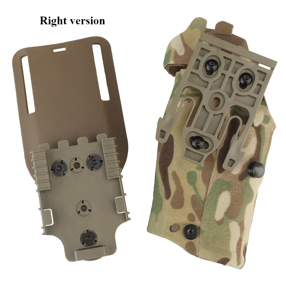 Funda pierna táctica Glock 17 con luz X300 liberación rápida - imagen 3