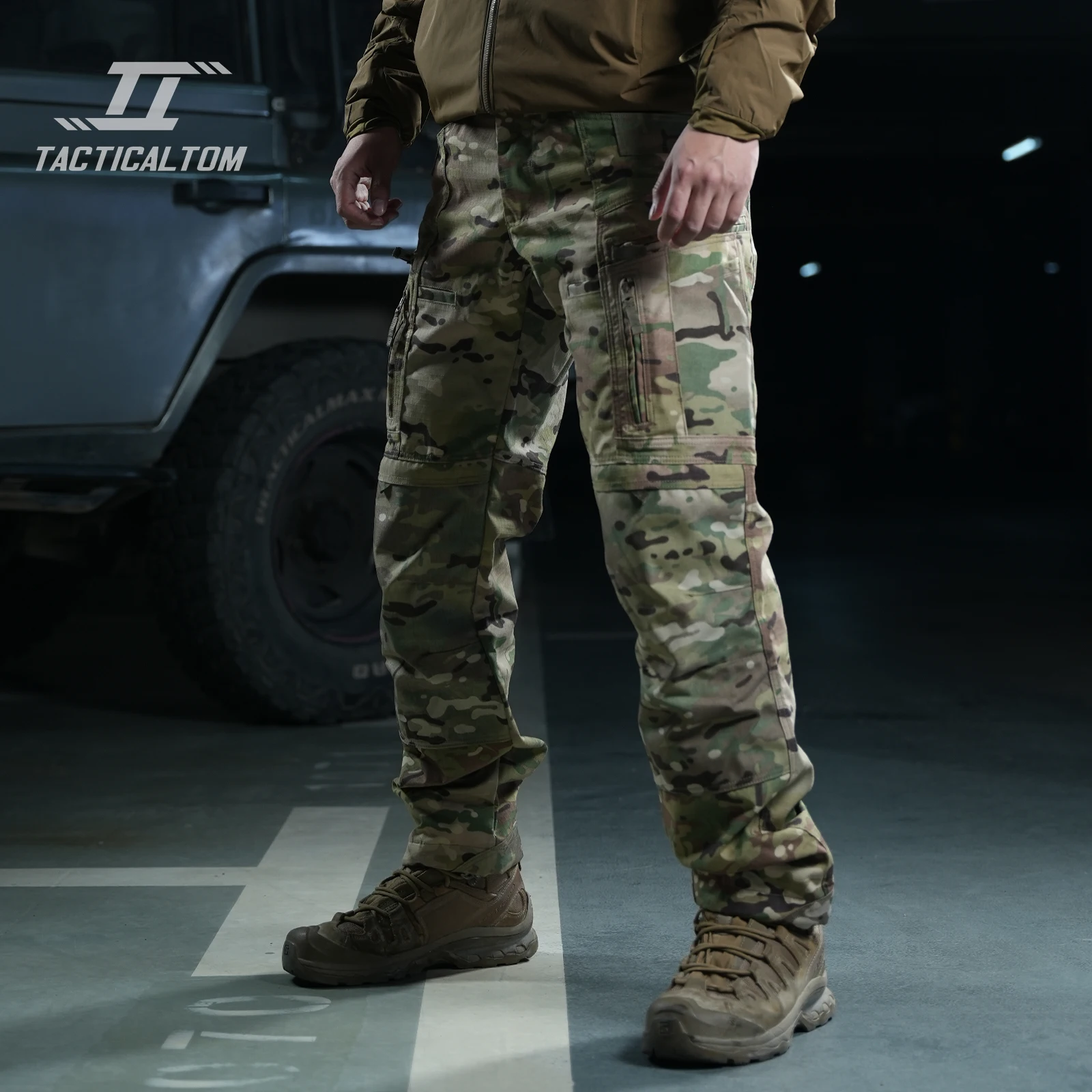 Tactical Tom P40 – Pantalones tácticos multibolsillos de senderismo - imagen 3