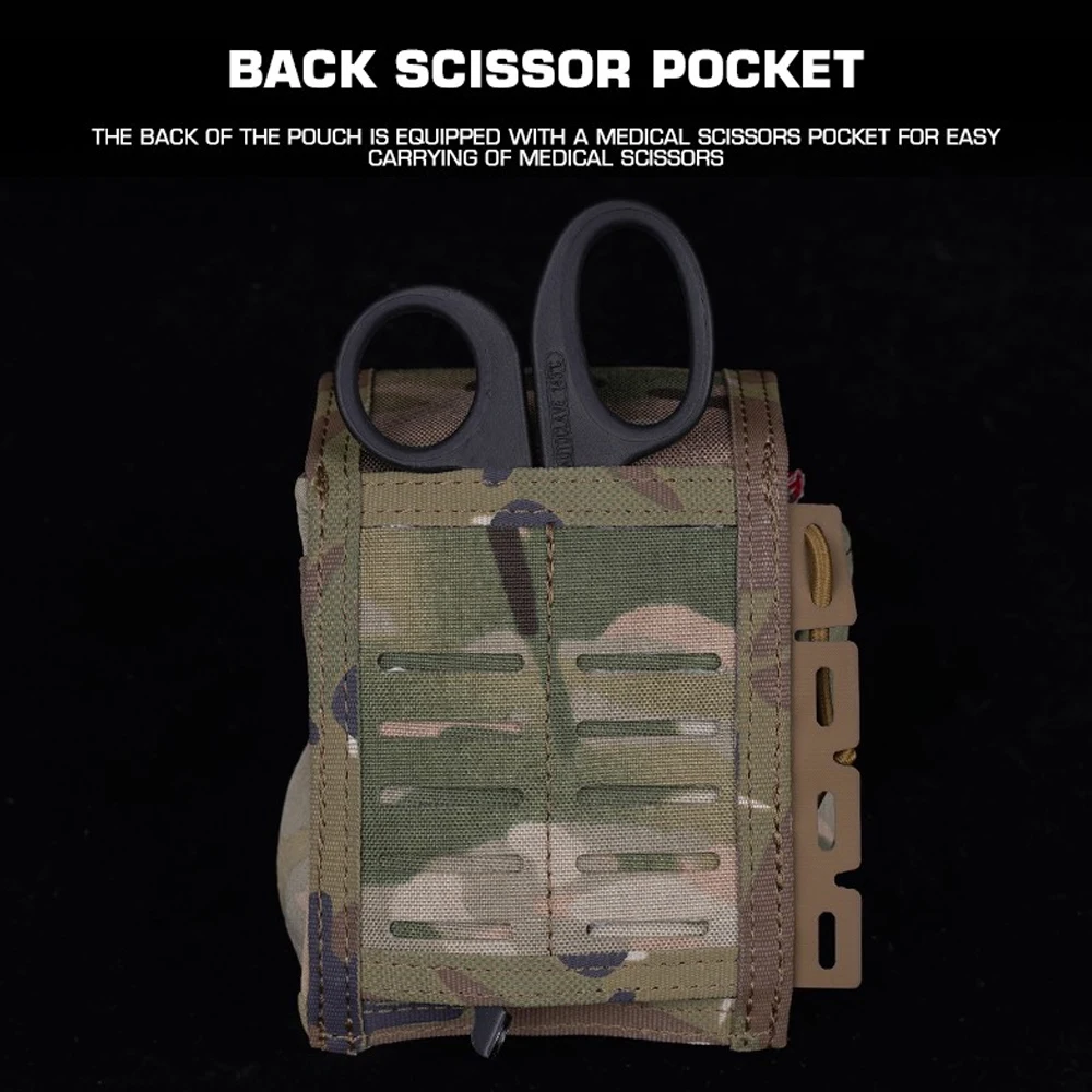 Bolsa MOLLE táctica botiquín despliegue rápido para emergencias - imagen 5