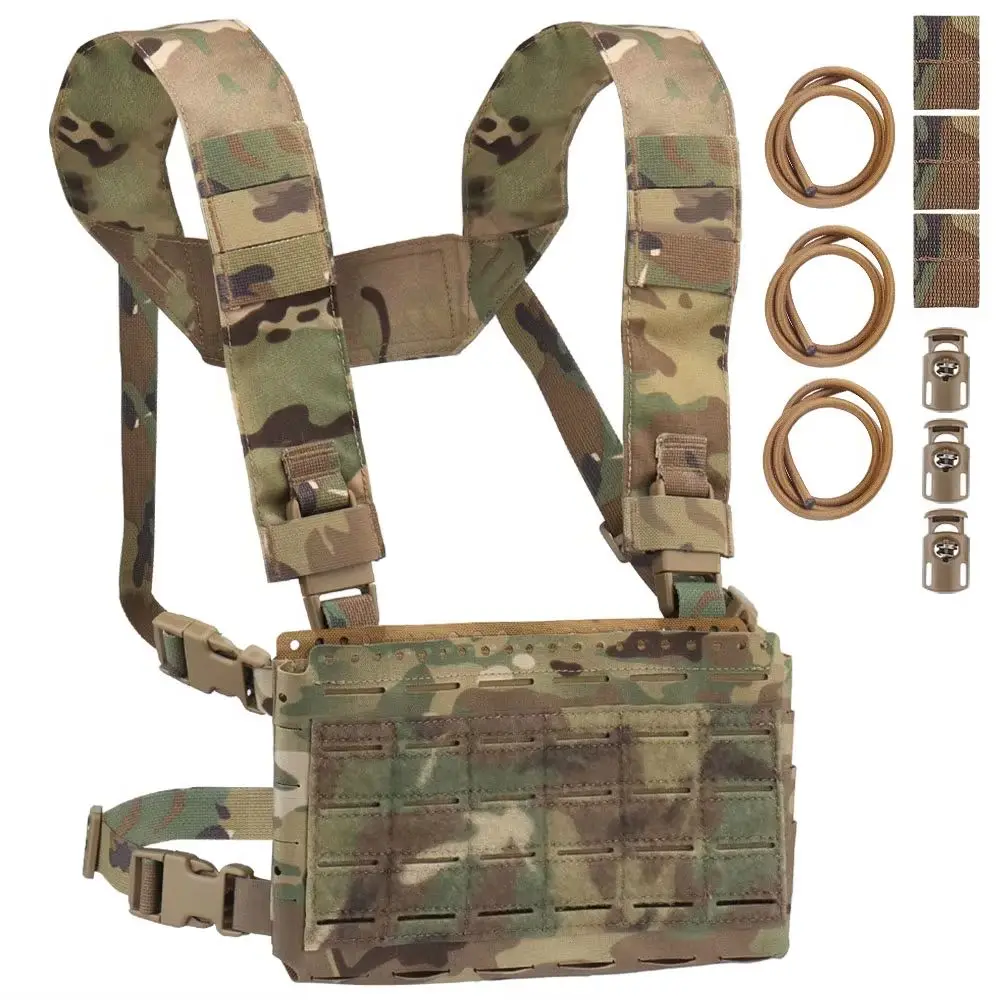 CS MK5 Chaleco táctico MOLLE con placa Micro Fight y portacargadores - imagen 3
