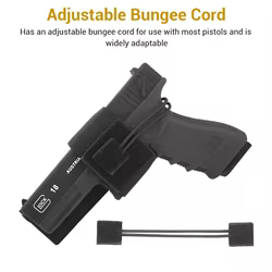 Funda táctica para pistola oculta extracción rápida gancho y bucle