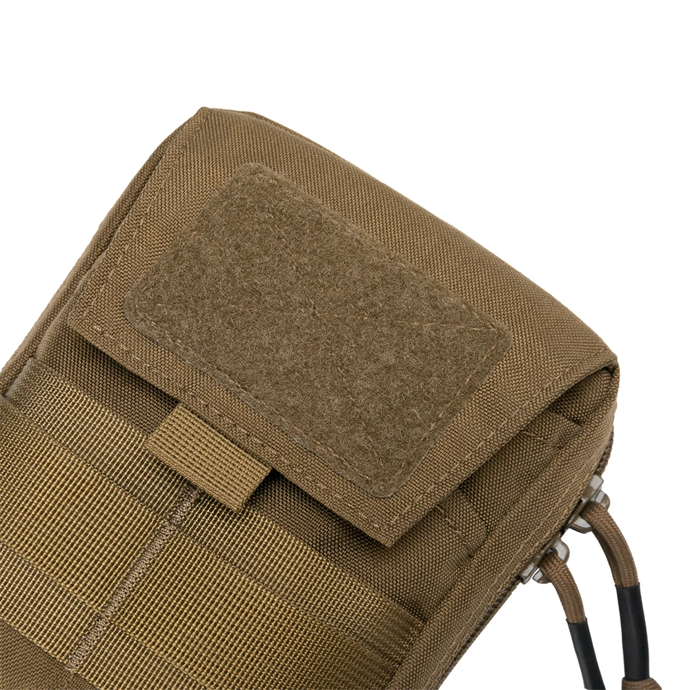 Riñonera táctica MOLLE multifunción doble cremallera para uso militar - imagen 4