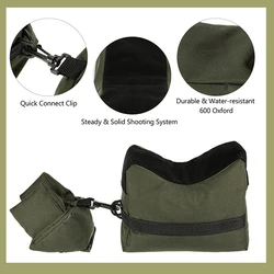 Bolsa MOLLE para armas táctica con soporte delantero y trasero