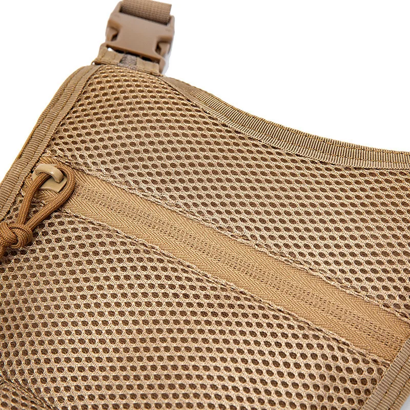 Riñonera táctica oculta antirrobo MOLLE para EDC y teléfono móvil - imagen 4