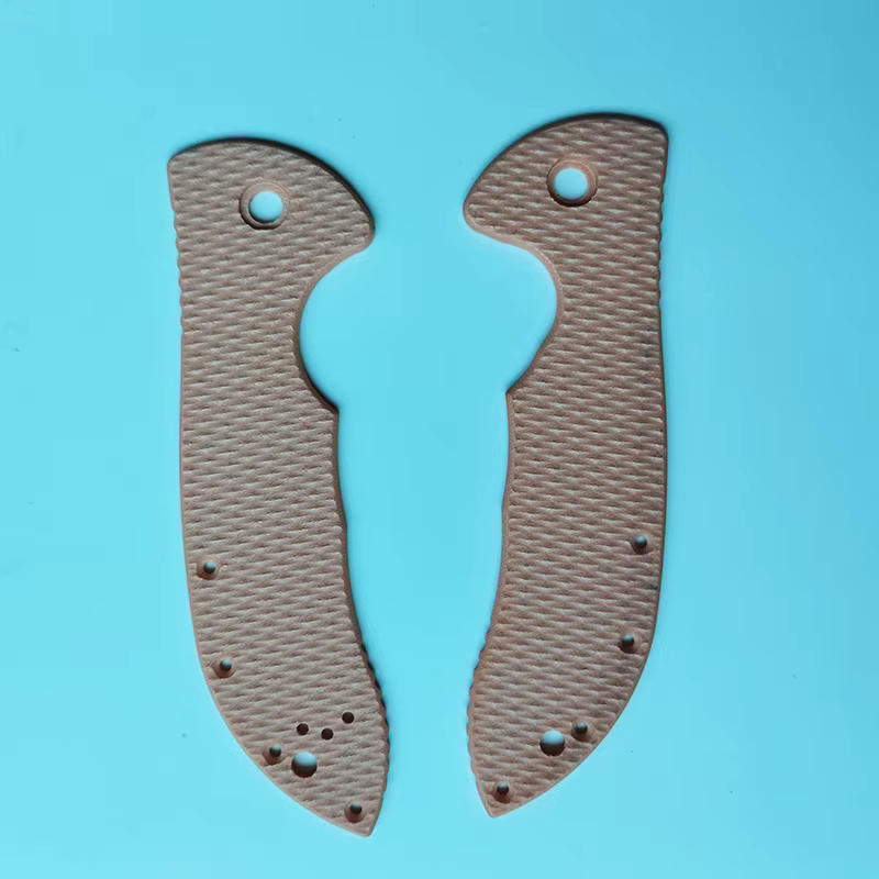 Parche para mango de cuchillo Emerson Commander en G10 Micarta - imagen 5