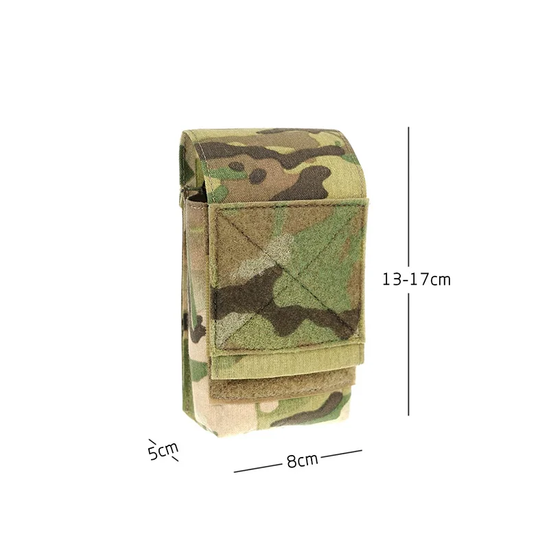 Bolsa táctica multiusos con solapa MOLLE XPAC estilo castor - imagen 3