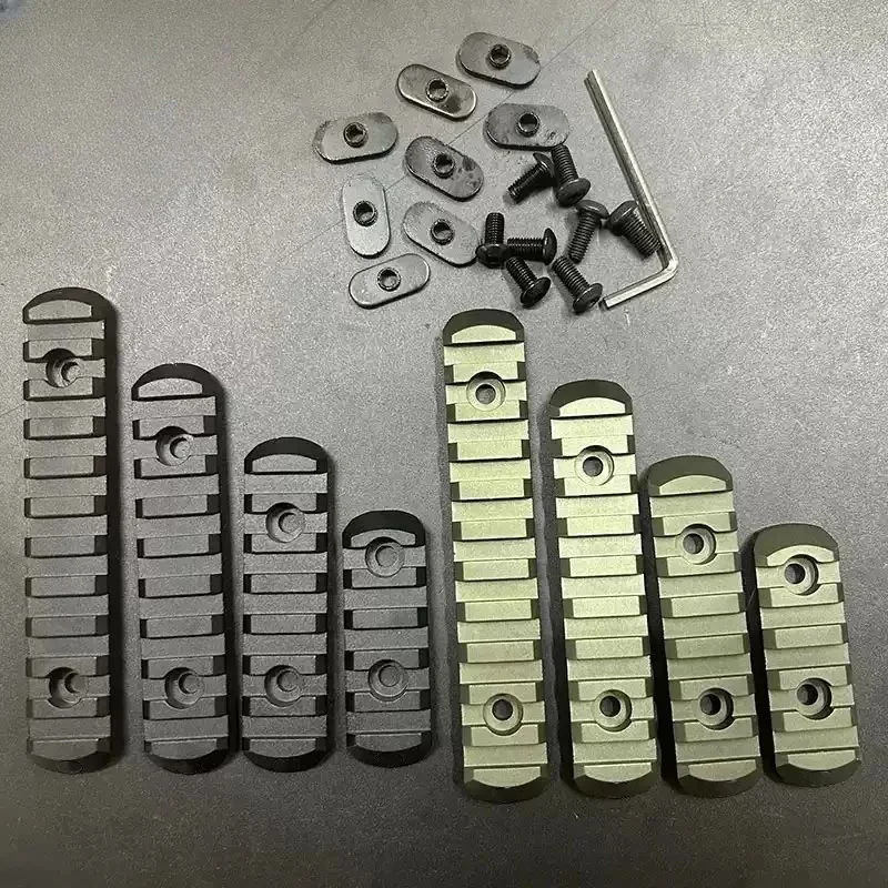 Riel Picatinny Element MOE MLOK Keymod 20mm Metal Nylon - Panel Panal Universal - imagen 5