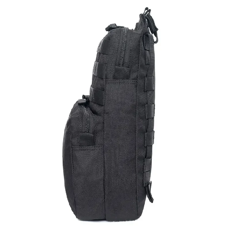 Mochila táctica MOLLE con bolsa de hidratación para airsoft - imagen 3