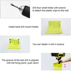 Ryobi Soporte de pared para taladro 18V y herramientas