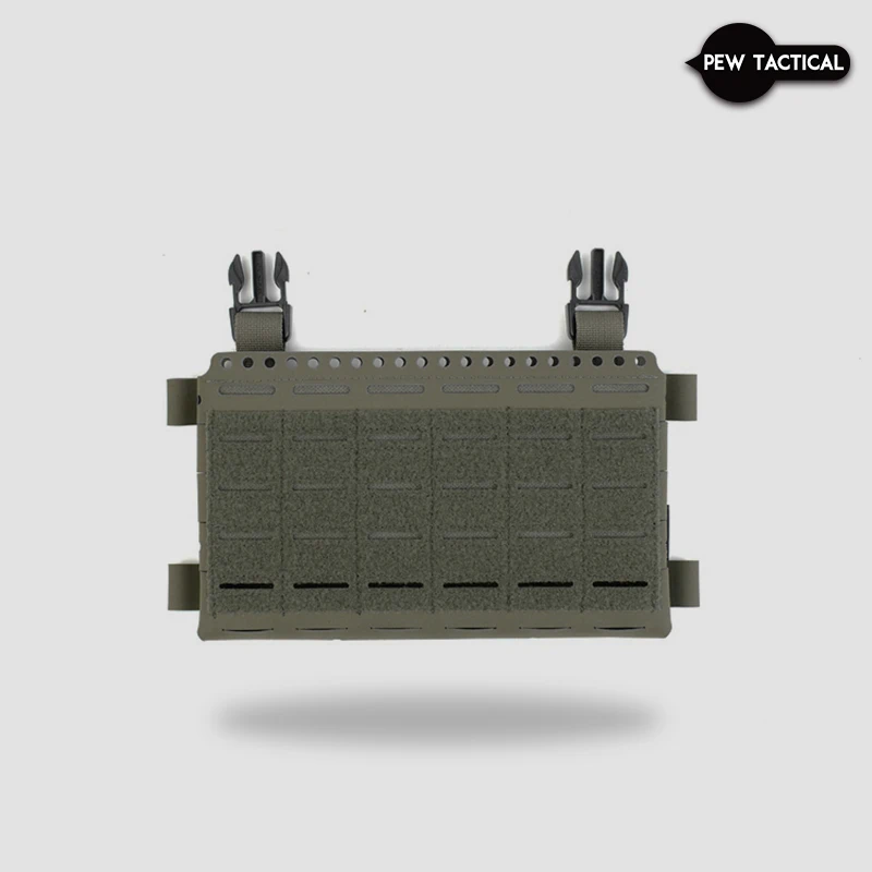 Pew Tactical panel frontal táctico MOLLE estilo SS MK5, corte láser - imagen 3