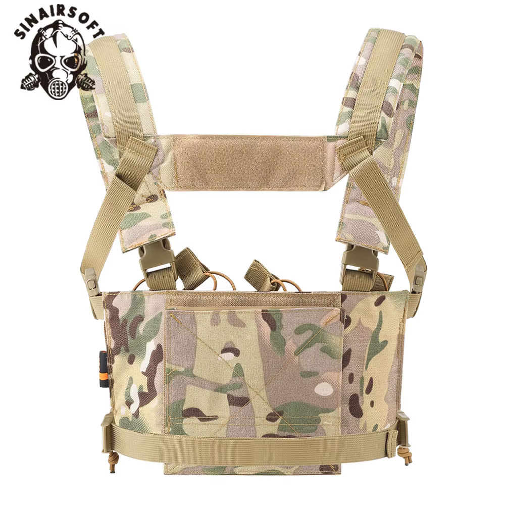 SINAIRSOFT CS Match Wargame TCM Pecho Táctico Airsoft MOLLE Nylon - imagen 3