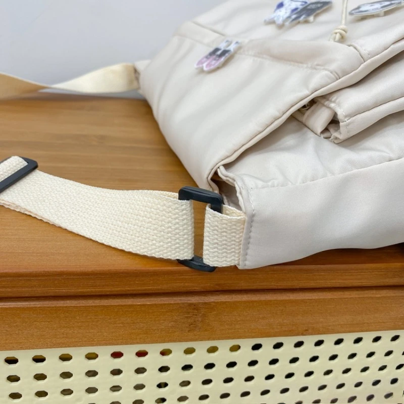 Bolso táctico bandolera de lona vintage estilo cruzado para mujer - imagen 5