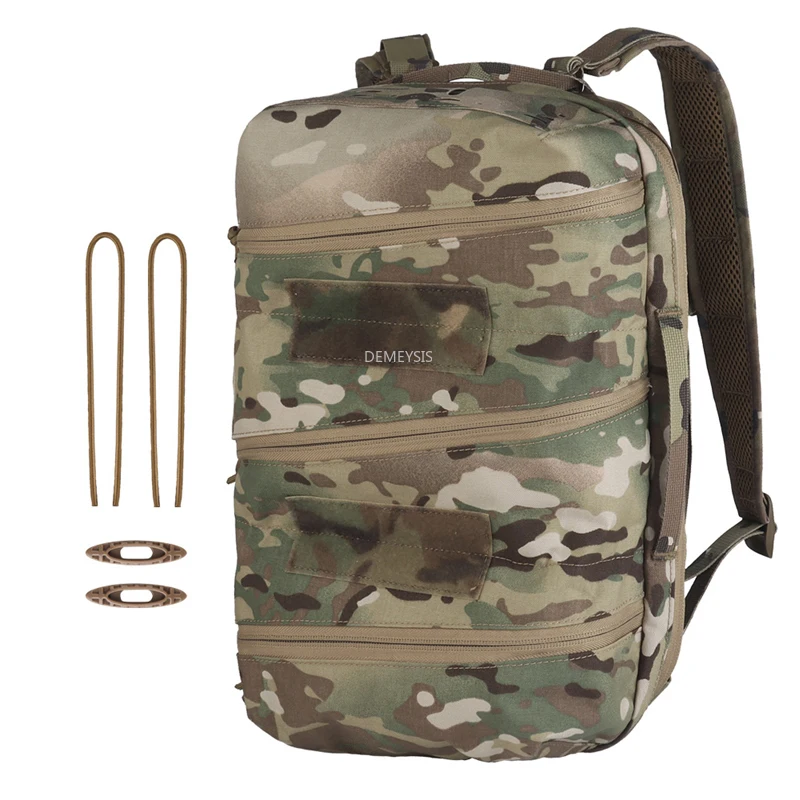 Mochila táctica MOLLE primeros auxilios alta capacidad supervivencia