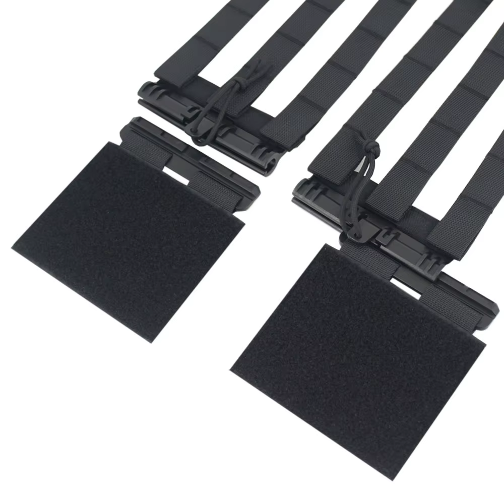 VULPO Chaleco táctico portador de placa Airsoft liberación rápida - imagen 4