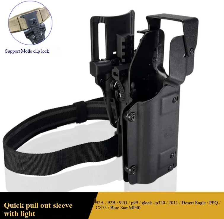 Linterna táctica para Glock con carril Picatinny TLR1 x300 - imagen 5