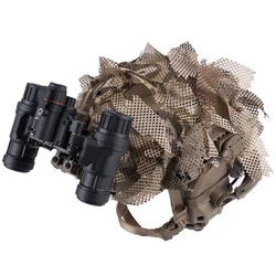 Cubierta táctica casco malla transpirable camuflaje láser Airsoft